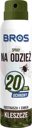 SPRAY NA ODZIEŻ - przeciw kleszczom - 90ml