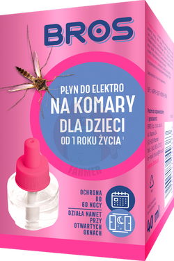 Płyn do elektro na komary dla dzieci 40 ml