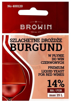 DROŻDŻE WINIARSKIE BURGUND