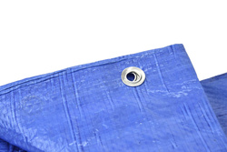 Plandeka ochronna lekka niebieska 10x10 m Geko