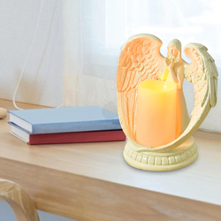 Figurka aniołek LED ze świeczką