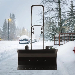 Zgarniacz do śniegu, pług, łopata na kółkach 75 cm