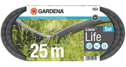 Wąż tekstylny Liano Life 25 m – zestaw