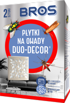 PŁYTKI NA OWADY DUO DECOR 2szt.