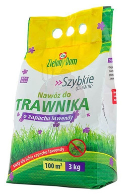 Nawóz do trawnika o zapachu lawendy 3 kg