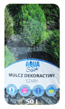 Mulcz dekoracyjny Aqua Save 50L szary