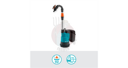 Pompa do deszczówki 2000/2 18V P4A - zestaw