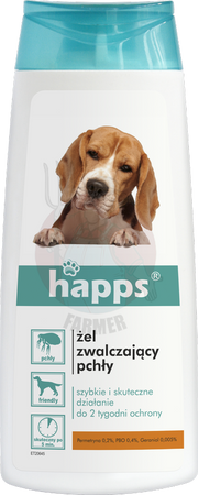 HAPPS ŻEL ZWALCZAJĄCY PCHŁY 150 ml