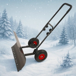 Zgarniacz do śniegu, pług, łopata na kółkach 75 cm