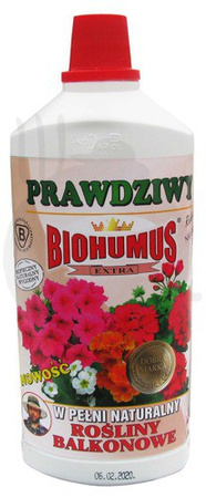 Biohumus Extra Rośliny Balkonowe 1L