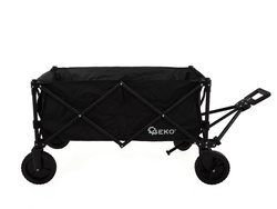 Wózek ogrodowy / plażowy składany 127 L, 100 kg Geko