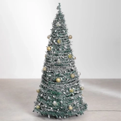 Choinka świąteczna udekorowana składana 120 cm