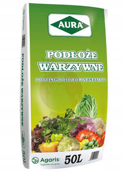 Podłoże Warzywne Aura 50L Ziemia Hollas