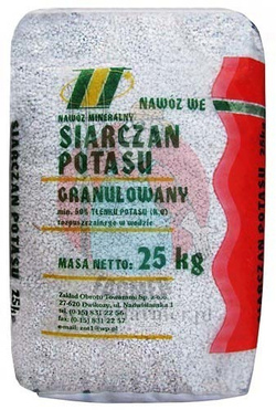 SIARCZAN POTASU 25kg