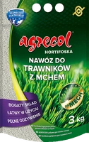 Hortifoska nawóz do trawników z mchem 3 kg Agrecol