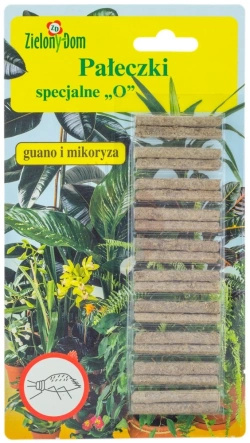 Pałeczki specjalne "O" guano i mikoryza Zielony Dom