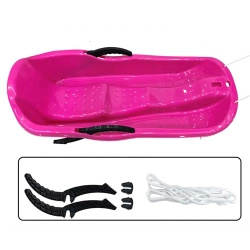 Sanki plastikowe dziecięce różowe