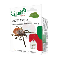 Shot Extra do zwalczania kleszczy 50 ml