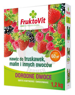 FruktoVit PLUS nawóz do truskawek, malin i innych owoców 1,2 kg