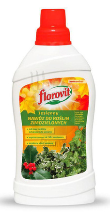 Florovit nawóz do roślin zimozielonych jesienny 1 kg (płynny)