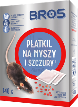 Płatkil na myszy i szczury 140 g