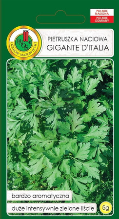 Pietruszka naciowa Gigante d'italia 5 g