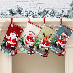 Skarpeta Mikołaja - zestaw 4 sztuk