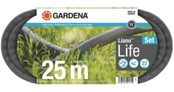Wąż tekstylny Liano Life 25 m – zestaw