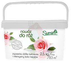 Nawóz do róż 2,5 kg Sumin