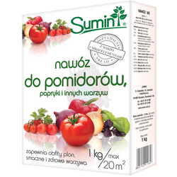 Nawóz do pomidorów, papryki i innych warzyw 1 kg Sumin