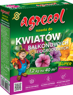 Nawóz do kwiatów balkonowych i ogrodowych 1,2 kg Agrecol
