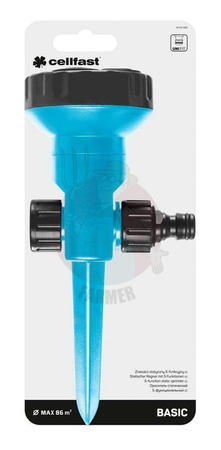 Zraszacz statyczny 5-funkcyjny Basic Sz