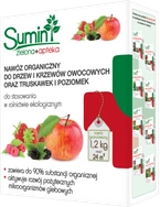 Nawóz organiczny do drzew i krzewów owocowych oraz truskawek i poziomek 1,2 kg Sumin