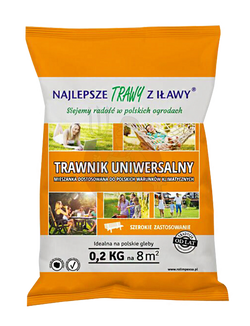Mieszanka traw Trawnik Uniwersalny 0,2 kg