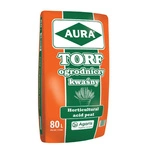 Torf ogrodniczy kwaśny pH 3,5-4,5 Aura 80L Agaris