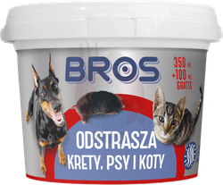 BROS ODSTRASZA KRETY, PSY I KOTY 450ml