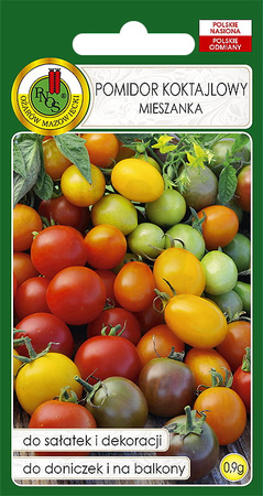 Pomidor koktajlowy mieszanka odmian 0,9 g nasiona PNOS