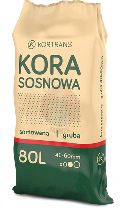 Kora sosnowa gruba 40-60 mm 80 L