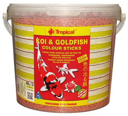 POKARM DLA RYB KOI & GOLDFISH COLOUR STICKS 5L