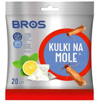 Kulki na mole 20 szt zapach cytryny