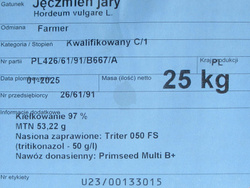 Jęczmień Farmer