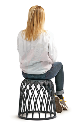 Kosz Uniqubo antracyt