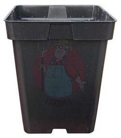 Doniczka produkcyjna kwadrat 5 L ET 18x18x21,5