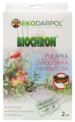 BIOCHRON PUŁAPKA OWOCÓWKA JABŁKÓWECZKA 2 szt