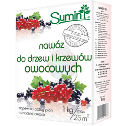 Nawóz do drzew i krzewów owocowych 1 kg Sumin