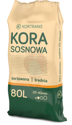 Kora sosnowa średnia 80 L