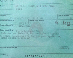 Mieszanka traw Shade 4 kg