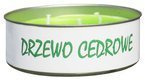 Świeca antykomarowa drzewo cedrowe 2 szt