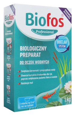 Biofos Professional 1 kg Biologiczny preparat do oczek wodnych