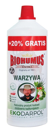 Biohumus Extra Warzywa 1 L + 20% Gratis